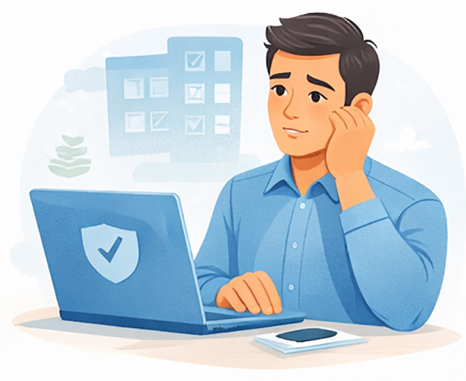 Trabajador recibiendo carta de despido improcedente