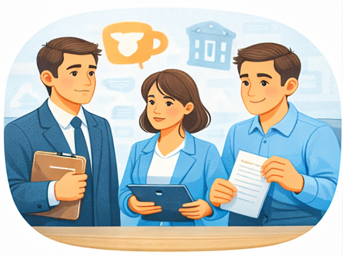 Trabajador solicitando asesoramiento legal por impago de salario