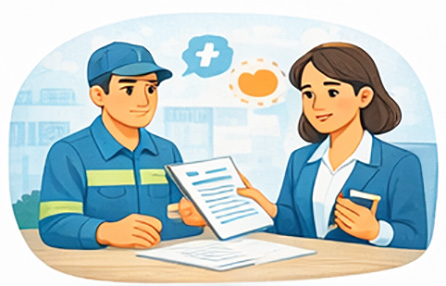 trabajador preocupado por problemas económicos debido al retraso salarial